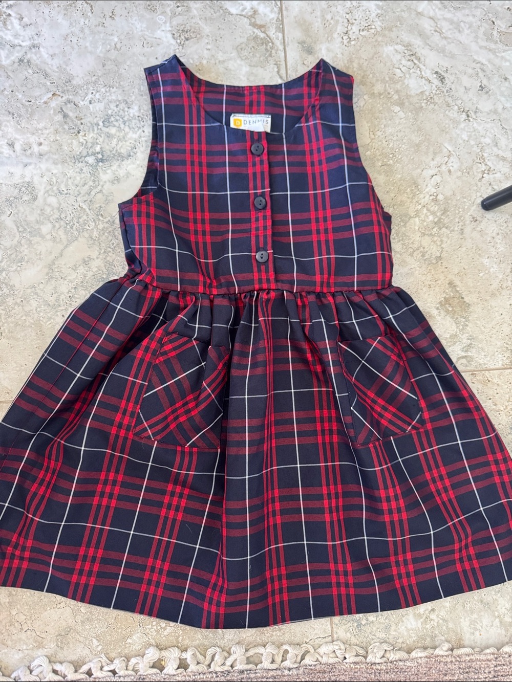 Dennis Uniforms - Hamilton Plaid Pleated Jumper